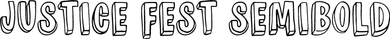 JUSTICE FEST Semibold