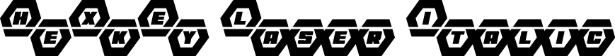 HeXkEy Laser Italic
