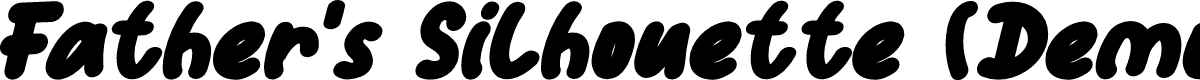 Father's Silhouette (Demo) Italic