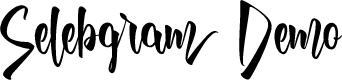 Selebgram Demo
