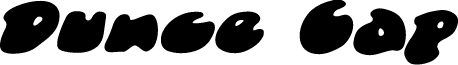 DunceCapBB-Italic