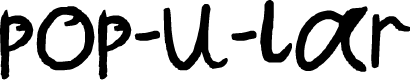 pop-u-lar