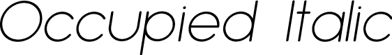 Occupied Italic