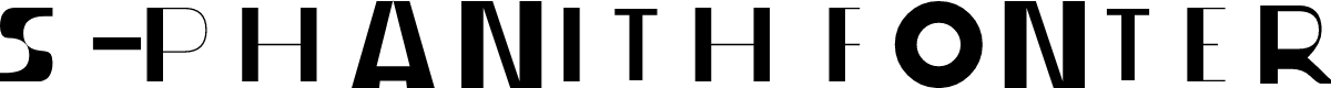 S-PHANITH FONTER ZZ
