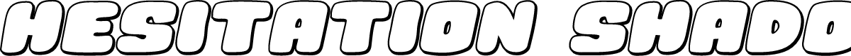 Hesitation Shadow Italic