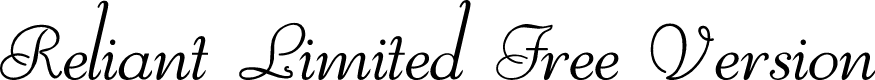 Reliant Limited Free Version