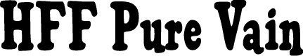 HFF Pure Vain