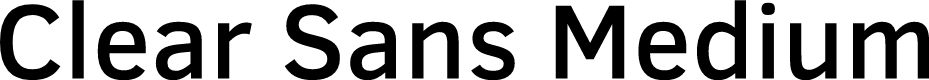 Clear Sans Medium