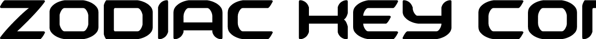Zodiac Key Condensed