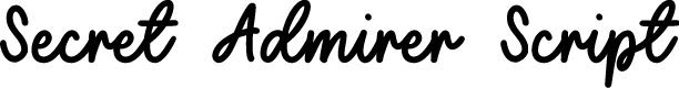 Secret Admirer Script