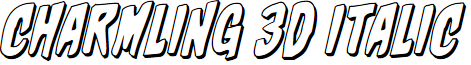 Charmling 3D Italic