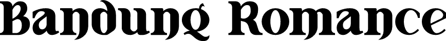 Bandung Romance