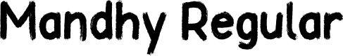 Mandhy Regular