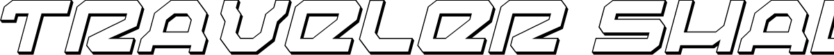 Traveler Shadow Italic
