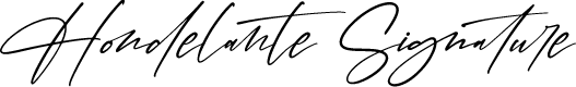 Hondelante Signature