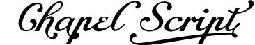 Chapel Script Alt PERSONAL USE