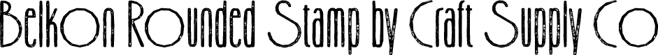 Belkon Rounded Stamp Regular Demo
