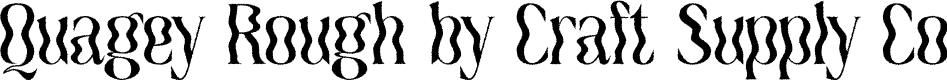 Quagey Rough Regular Demo