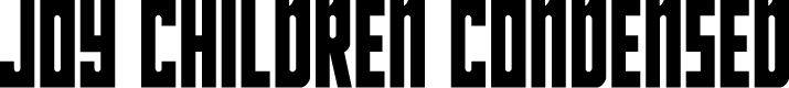 Joy Children Condensed