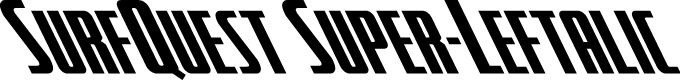 SurfQuest Super-Leftalic