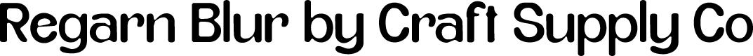 Regarn Blur Demo Regular