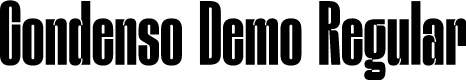 Condenso Demo Regular
