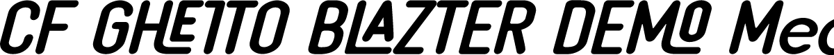 CF GHETTO BLAZTER DEMO Med Ita