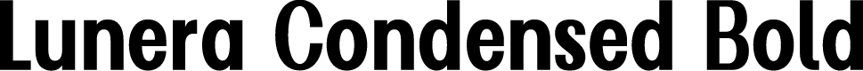 Lunera Condensed Bold