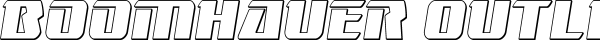Boomhauer Outline
