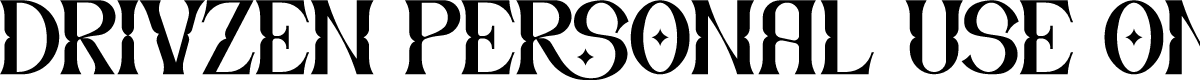 Drivzen PERSONAL USE ONLY!