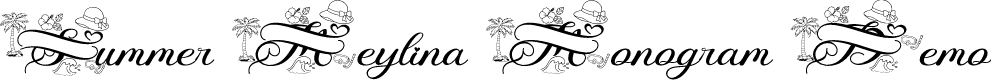 Summer Meylina Monogram Demo