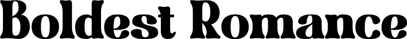 Boldest Romance Personal Use  R