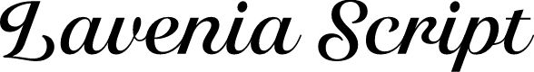 Lavenia Script