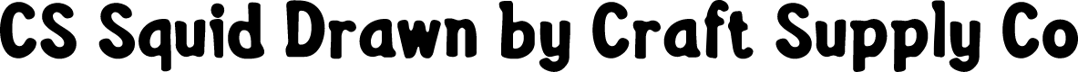 CSSquidDrawn-Regular Demo