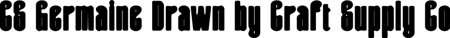 CSGermaineDrawn-Regular Demo