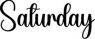 Saturday