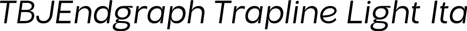TBJEndgraph Trapline Light Ita
