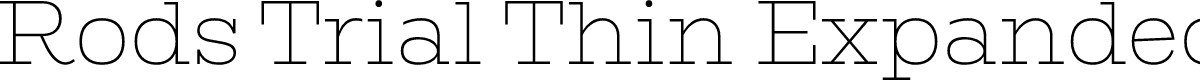Rods Trial Thin Expanded