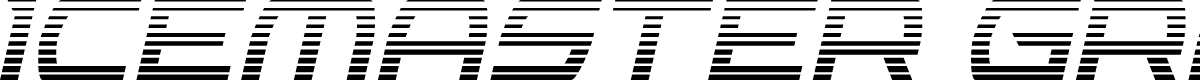 Icemaster Gradient Italic