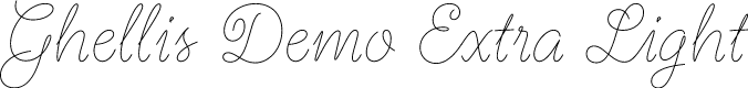 Ghellis Demo Extra Light