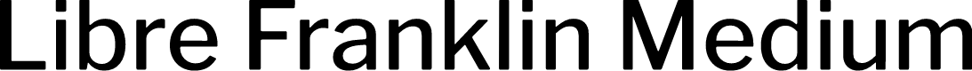 Libre Franklin Medium