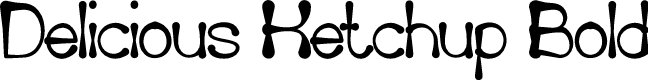 Delicious Ketchup Bold