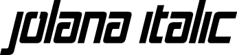 Jolana Italic