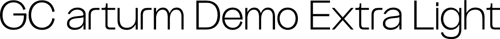 GC arturm Demo Extra Light