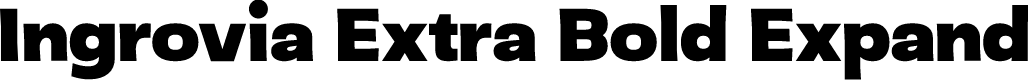 Ingrovia Extra Bold Expand