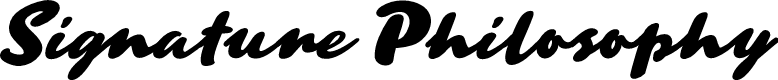 Signature Philosophy