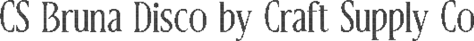 CSBrunaDisco-Regular Demo