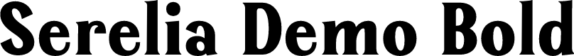 Serelia Demo Bold