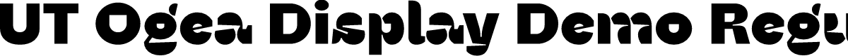 UT Ogea Display Demo Regular