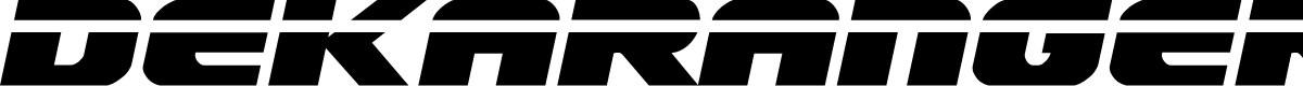 Dekaranger Laser Italic